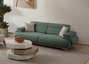 Atelier Del Sofa Bonjo Silver - Green Sofá de 3 plazas